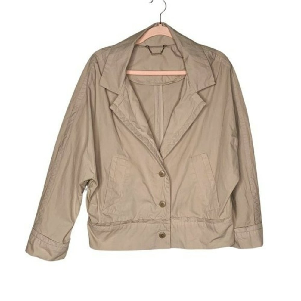 Capulet Khaki Tan Oversized Utility Jacket